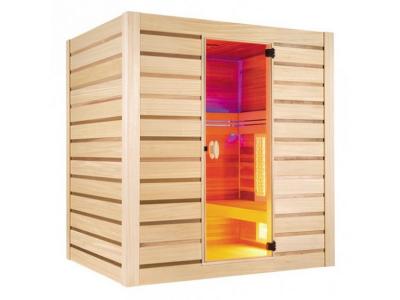Sauna Hybrid combi vapeur et infrarouge
