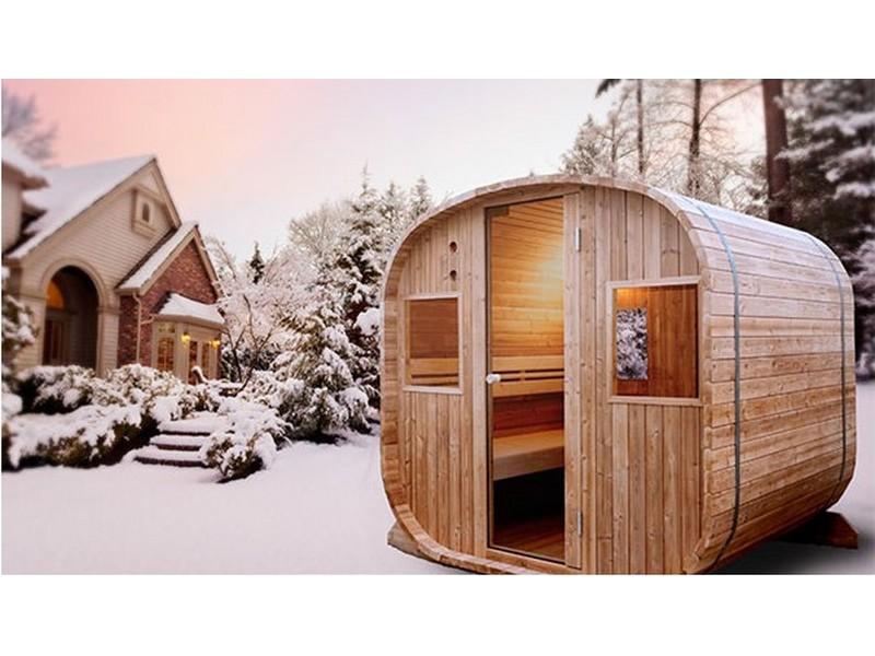 Le sauna Barrel